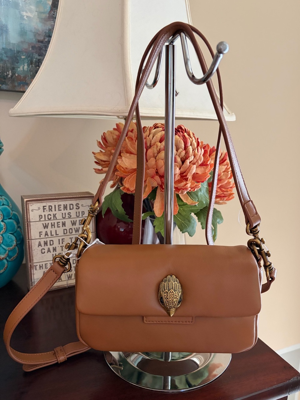 NWT Kurt Geiger London Oxford Mini Leather Shoulder Bag